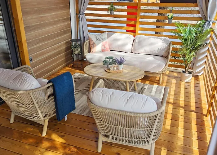 Campingplatz Mobile Homes Jaki - 2 Bathrooms, Large Terrace 4*
