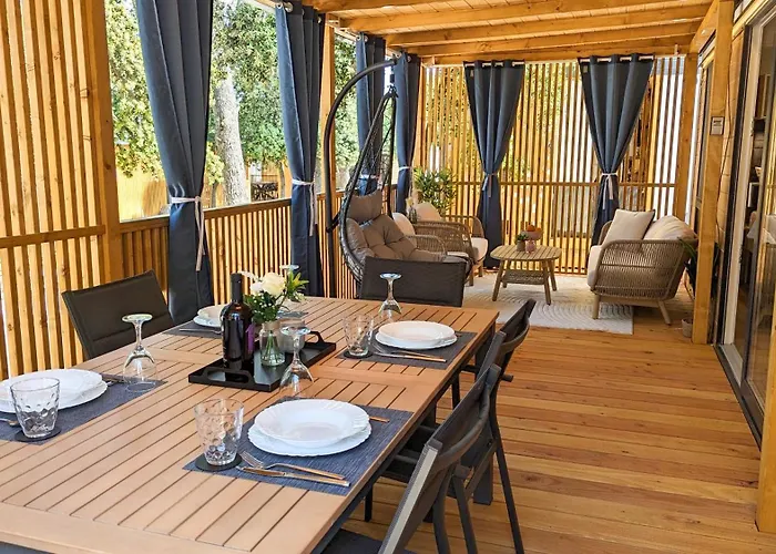 Mobile Homes Jaki - 2 Bathrooms, Large Terrace Camping 4*