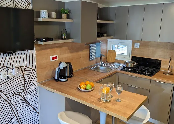 캠프장 Mobile Homes Jaki - 2 Bathrooms, Large Terrace